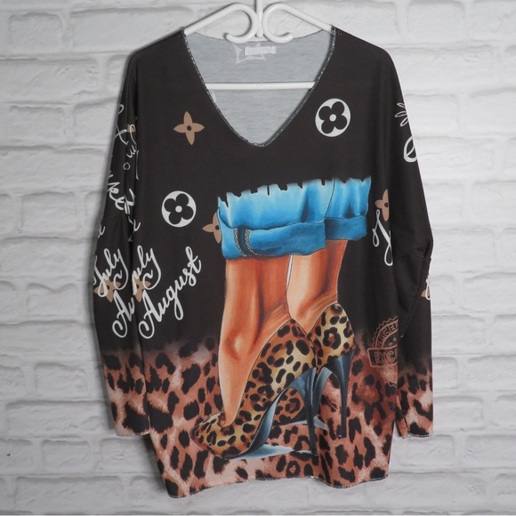 Funky women’s shirt XXL - Picture 2 of 4